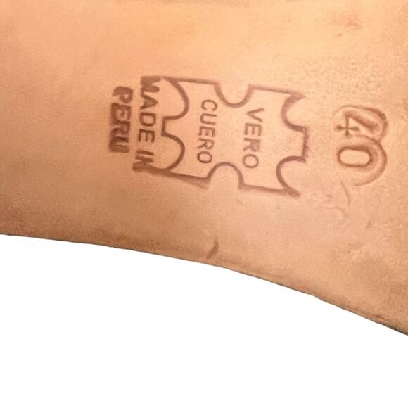 Anthropologie Huma Blanco Suede Studded Heeled Ankle Boot Size 40 EU - Picture 9 of 13